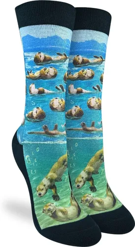 Vista 6 de Good Luck Sock Women's Fish and Ocean Animal Socks, Adult