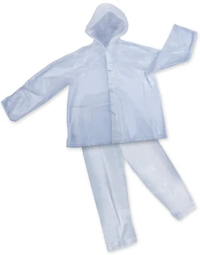 Vista 2 de Stansport Traje impermeable Peva, transparente, mediano