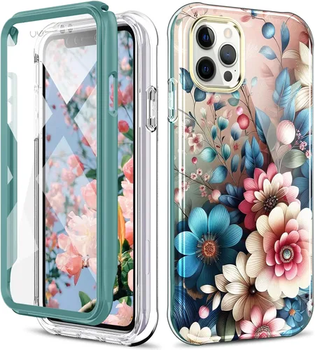 Vista 44 de Bonita funda de mármol para iPhone 11 Pro Max de 6.5 pulgadas, fabricada con protector de pantalla, ligera y elegante, cuerpo completo, a prueba