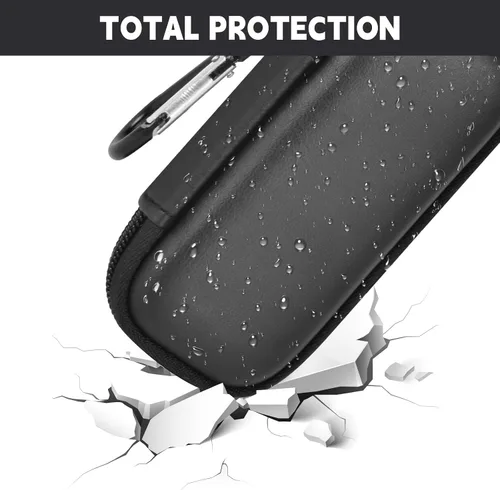 Vista 5 de PAIYULE Funda para KardiaMobile 6L para monitor de electrocardiograma, soporte compacto también se adapta a monitor de frecuencia cardíaca portátil