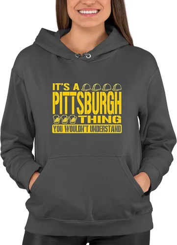 Vista 47 de Go All Out Sudadera con capucha It's A Pittsburgh Thing You Wouldn't Understand para hombre y mujer