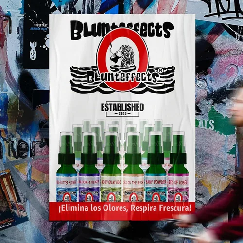 Vista 7 de Blunteffects Ambientador concentrado en espray 1 oz, ónix negro, paquete