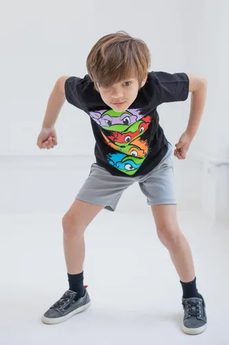 Vista 5 de Nickelodeon Teenage Mutant Ninja Turtles - Paquete de 3 camisetas gráficas de manga corta