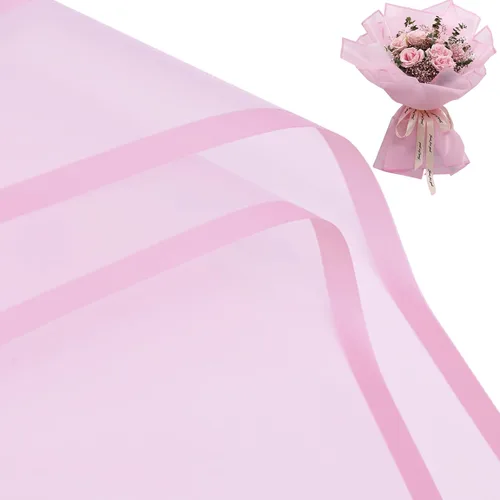 Vista 10 de Gloreyan 20 hojas de papel de regalo de flores negras, ramo de floristería, papel de regalo de flores frescas para manualidades, con borde negro