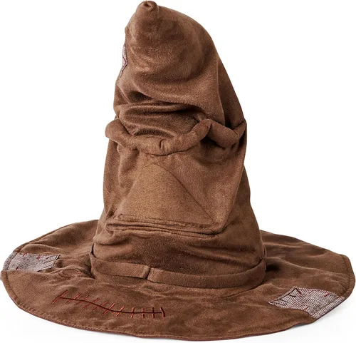 Vista 6 de Harry Potter Wizarding World 6063719 - Sombrero mágico interactivo con movimientos, 15 frases diferentes en 2 idiomas, juguete para niños a partir