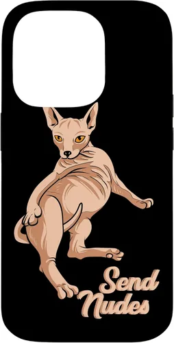 Vista 16 de Send Nudes - Nude Cat - Hairless Sphynx Cat Case for iPhone 17