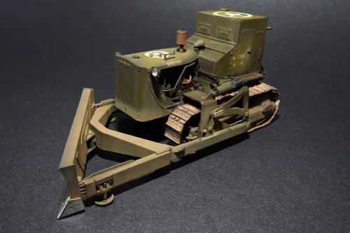 Vista 10 de MiniArt Modelos US Blindado Bulldozer Modelo Kit (escala 1:35)