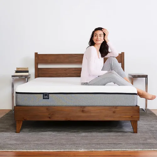 Vista 12 de El mejor colchón de espuma con efecto memoria por Lull – garantizado. Lull infusión de gel colchones de espuma viscoelástica, Memory Foam, Blanco