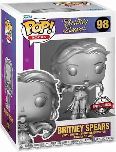 Vista 3 de Funko POP Rocks Britney Spears Slave 4U Metálico Exclusivo