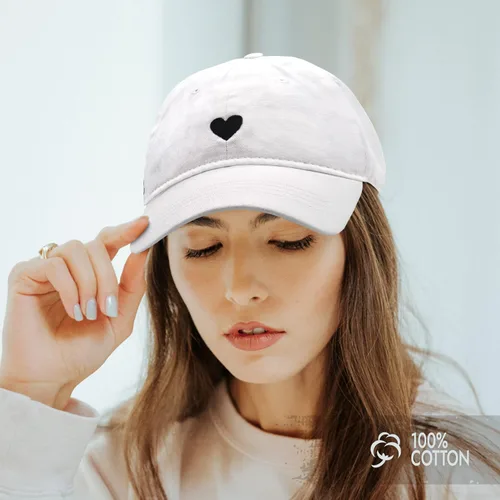 Vista 5 de Atticus Sombrero de poesía, bordado de algodón cepillado para mujer, unisex, ajustable, talla única