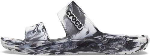 Vista 5 de Crocs Unisex-Adult Classic Graphic Two-Strap Slide Sandal