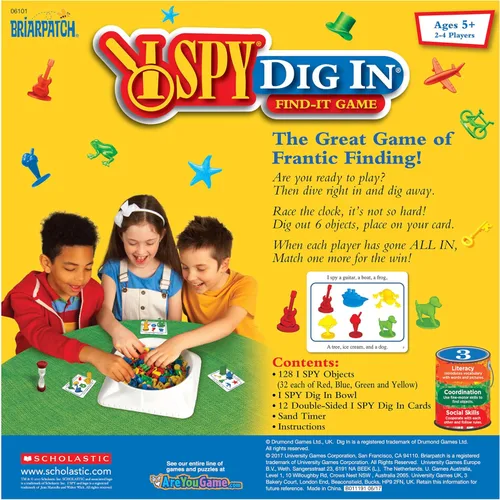 Vista 10 de Briarpatch University Games Juego de "I Spy Dig In", para Grados K+ (UG-06101)