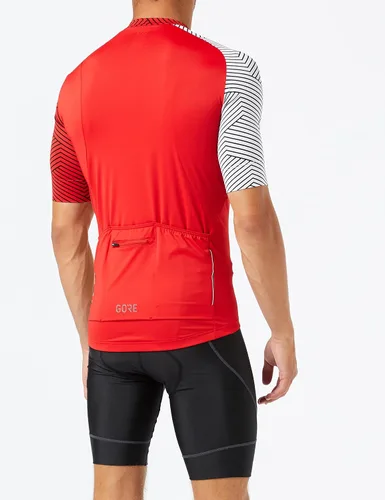 Vista 4 de GORE WEAR Jersey de ciclismo de manga corta para hombre C5 azul esferablanco