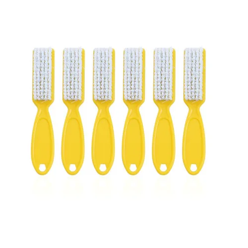 Vista 3 de SQULIGT Cepillo de uñas con agarre de mango, cepillo limpiador de uñas de mano, herramientas de manicura, cepillos de limpieza para dedos
