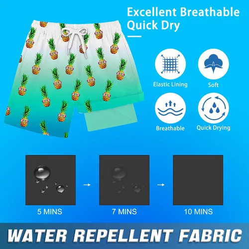 Vista 3 de swimsobo Traje de baño de compresión para niños 5-20T