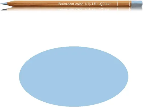 Vista 2 de Caran d'Ache Luminance 6901 Lápices resistentes a la luz, azul (Light Cobalt Blue)
