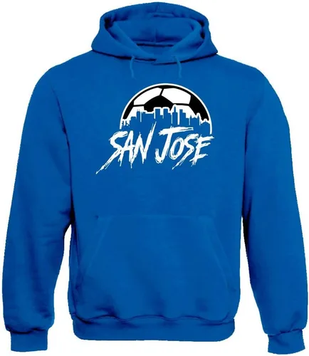 Vista 24 de Xtreme Apparrel Team City Skyline - Sudadera con capucha para hombre