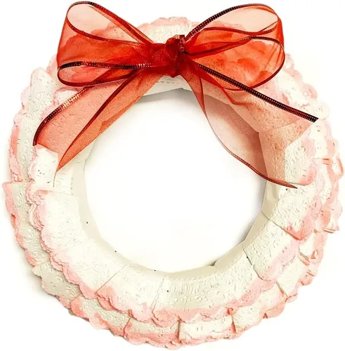 Vista 6 de Hygloss Doilies redondos de papel, 36 piezas, 12 pulgadas, tapabocas decorativos de encaje blanco, desechables y seguros de grado alimenticio