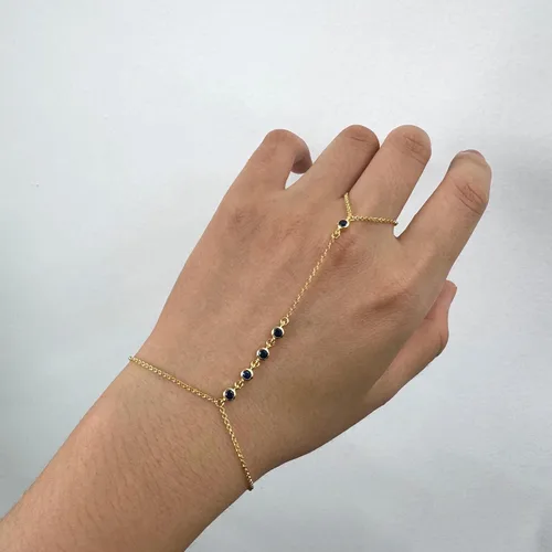 Vista 118 de Pulsera de plata de ley 925 para mujer, pulsera de mano para mujer, pulseras esclavas de 7 a 9 pulgadas ajustable