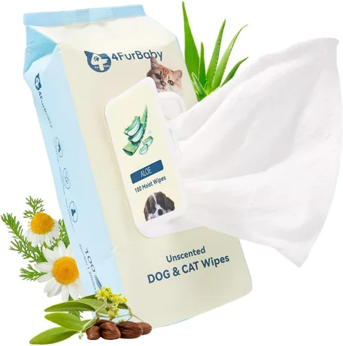 Vista 10 de Toallitas para perros para patas y traseros, lavanda, 30