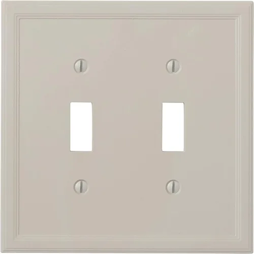 Vista 17 de Cubiertas de interruptor de luz, placas aisladas de pared de palanca única para enchufes eléctricos, placas de interruptor único de 1 banda