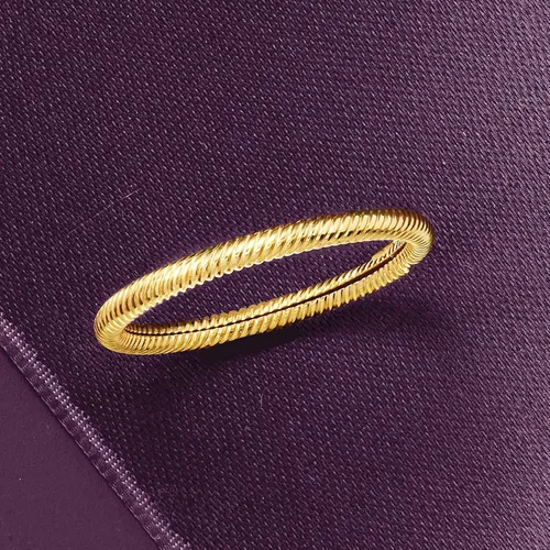 Vista 4 de Ross-Simons 18kt Yellow Gold Twisted Ring