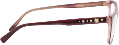 Vista 3 de Versace VE3263B - Gafas para mujer, color rojo transparente 52