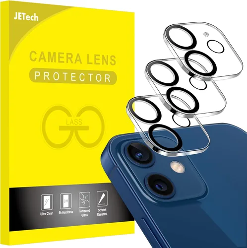 Vista 8 de JETech Protector de lente de cámara para iPhone 11 Pro Max de 6.5 pulgadas y iPhone 11 Pro de 5.8 pulgadas, vidrio templado 9H, transparente HD