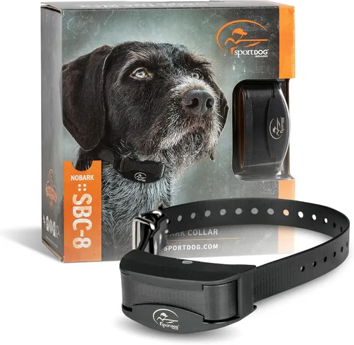 Vista 6 de SportDOG NoBark SBC-8 - Collar ligero de corrección progresiva de ladridos - Ayuda a desalentar los ladridos molestos - Múltiples niveles