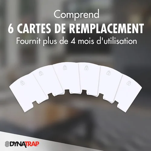 Vista 9 de DynaTrap Tarjetas de pegamento de repuesto DOT StickyTech 23005-06 - Nube