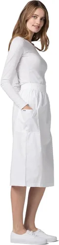 Vista 5 de Adar - Faldas universales para mujer, falda de uniforme médico con bolsillo tipo cargo