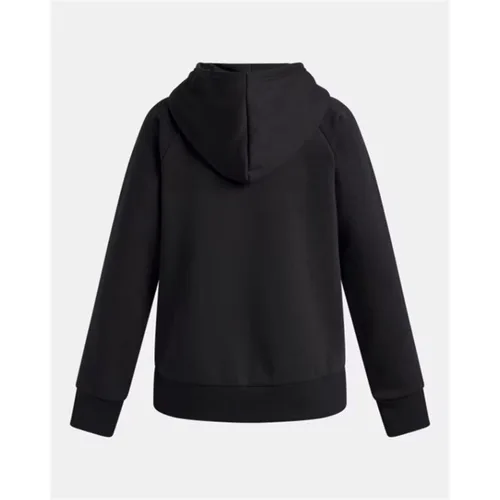 Vista 4 de Sudadera con Capucha Niña Under Armour Rival Flc Shimmer Hdy Negro