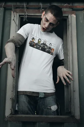 Vista 6 de Customised Perfection Camiseta de Halloween de The Usual Horror Suspects