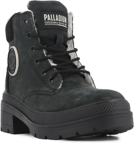 Vista 2 de Palladium Botines clásicos para mujer Negro
