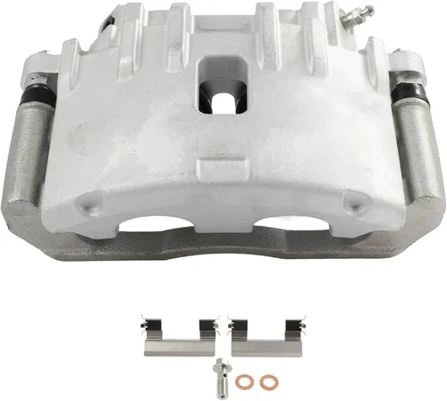 Vista 57 de cciyu 18B4918A Pinza de freno delantera derecha con soporte para Cadillac, para Chevy, para GMC