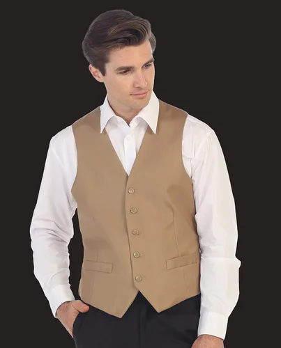 Vista 6 de Gioberti Chaleco de traje formal para hombre apto para negocios o vestido casual