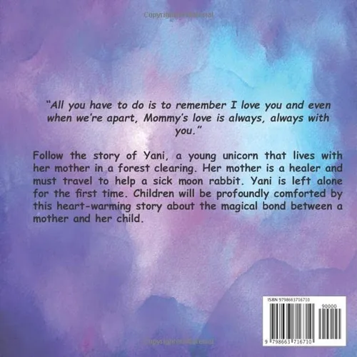 Vista 2 de Yani the Unicorn and the Day Mommy Went to the Moon