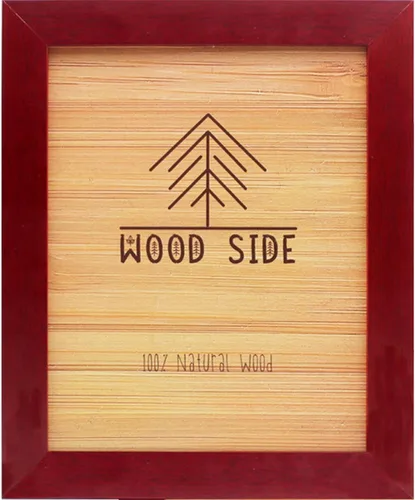 Vista 16 de Marco de fotos de madera rústica de 11 x 14 – 100% madera maciza natural ecológica envejecida para montaje en pared, color azul