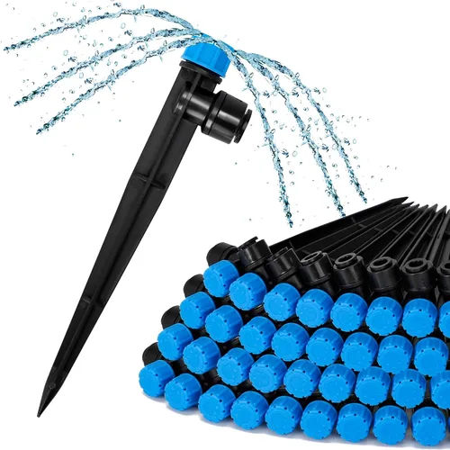 Vista 12 de Bonviee Piezas de riego por goteo para línea principal de 5/16 pulgadas (paquete de 6) - 3 adaptadores de rosca de manguera hembra de PVC