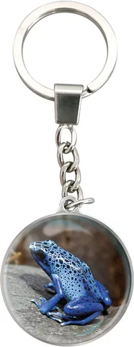 Vista 15 de Deluxebase Magnidome Llavero de domo en forma de cúpula con cadena de acero inoxidable. Llavero de cúpula de cristal