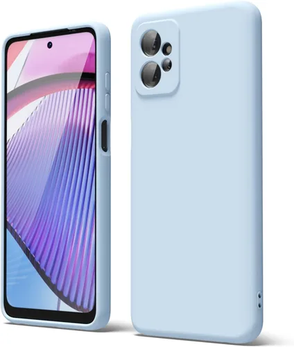 Vista 57 de oakxco para Motorola Moto G Power 2022 Funda de teléfono/Moto G Play 2023 Funda de teléfono de silicona líquida, goma de goma delgada y suave en gel