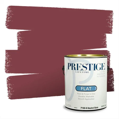Vista 635 de Prestige Paints Pintura exterior e imprimación en uno, 1 galón, plano, coincidencia comparable de Valspar* Amber Rose*