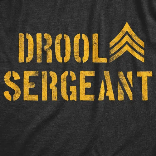 Vista 2 de Drool Sargento Bebé Body Divertido Ejército Militar Sárcástico Bebé Jumper