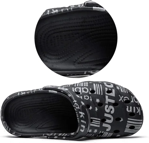 Vista 4 de CERYTHRINA Zuecos de jardín para hombre y mujer, sandalias de verano, ligeras, antideslizantes, zapatos deportivos unisex para adultos