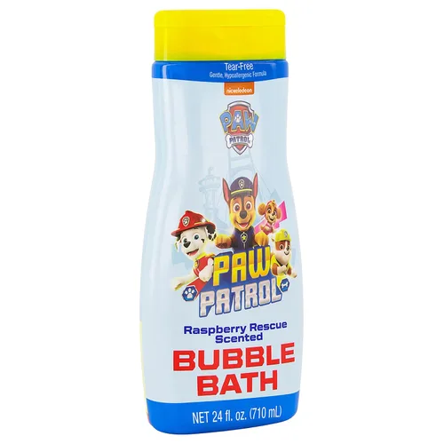 Vista 2 de Paw Patrol Baño de burbujas 24 onzas Raspberry Rescue (24.0 fl oz)
