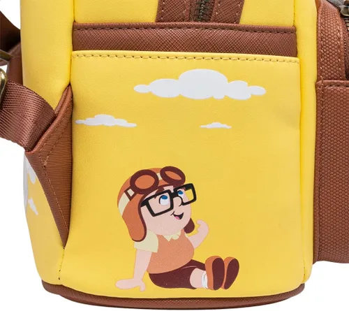 Vista 6 de Loungefly Disney Pixar Up Young Carl - Mochila para cosplay, Varios colores, Wdbk2678