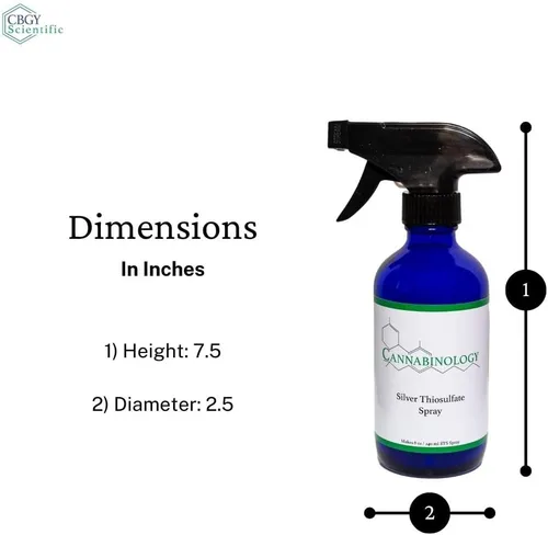 Vista 8 de Spray de semillas feminizadas Kit de pulverización de tiosulfato plateado de 8 onzas líquidas Kit de pulverización STS para semillas feminizadas