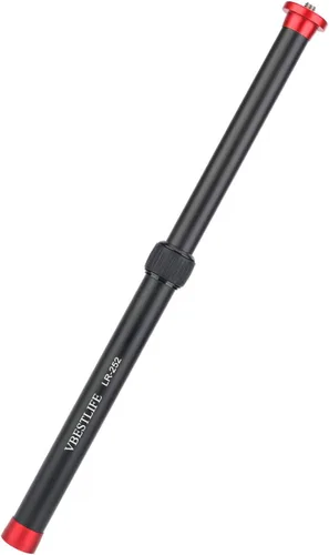 Vista 9 de Yosoo Health Gear Extensor de trípode, varilla de extensión monopod de aleación de aluminio para cámara, rojo, rosca 1/4-20, montaje en el piso