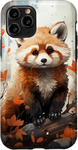 Vista 29 de Cute Red Panda, Red Panda Lover Case for iPhone 17
