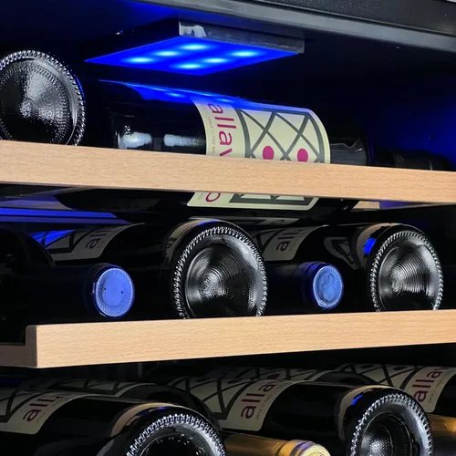 Vista 5 de Allavino KWR28D-2SR Refrigerador de vino, 28 botellas, acero inoxidable